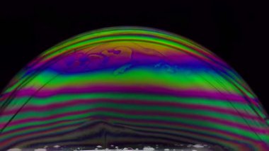 renkli sabun köpüğü