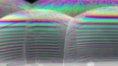 renkli sabun köpüğü