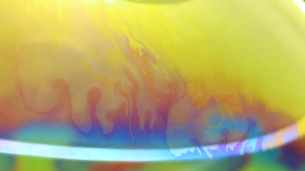 Texture de bulle de savon — Video