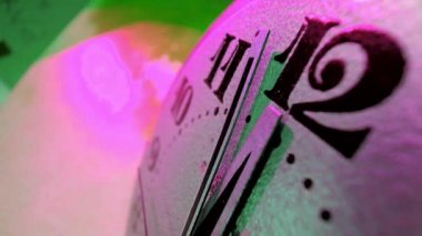 Eski saat yakın çekim