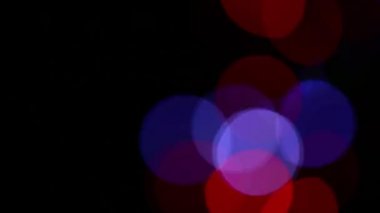 Işıklı bokeh ışıklar