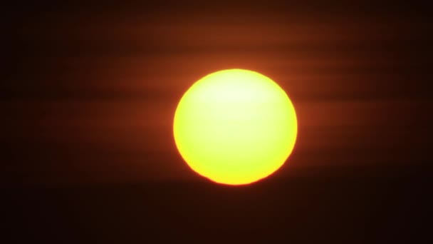 Peisaj cu răsăritul soarelui — Videoclip de stoc