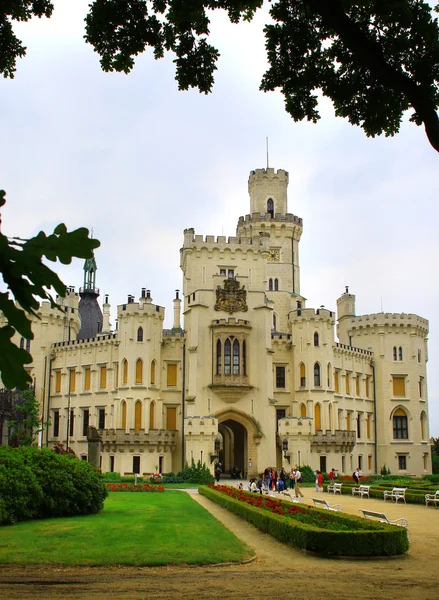 Castle Hluboka nad Vltavou — Stock Photo, Image