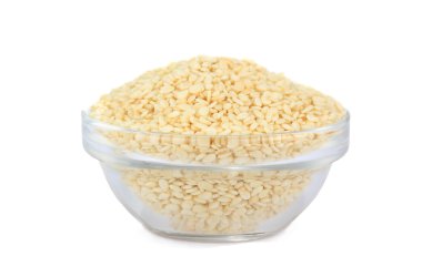 beyaz izole fesleğen