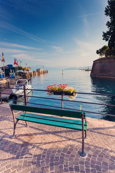 Morning in Peschiera del Garda — Stock Photo, Image