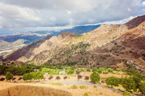 Bova, Calabria 'daki tepeler — Stok fotoğraf