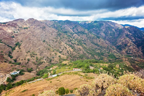 Paesaggio calabrese, vista da Bova voga — Foto Stock