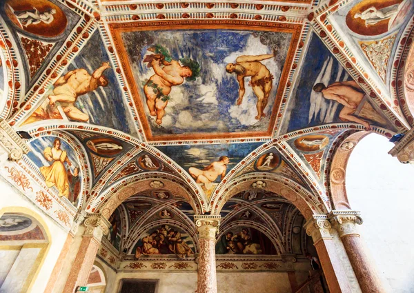 Fresco's van Buonconsiglio — Stockfoto