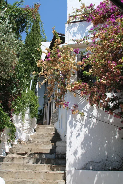 Treppe in der Altstadt — Stockfoto