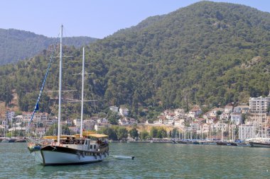 Akdeniz şehrin bir göz.