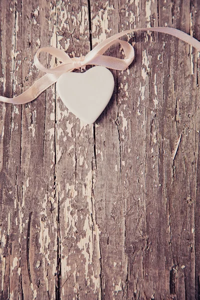 Porcelain heart — Stock Photo, Image