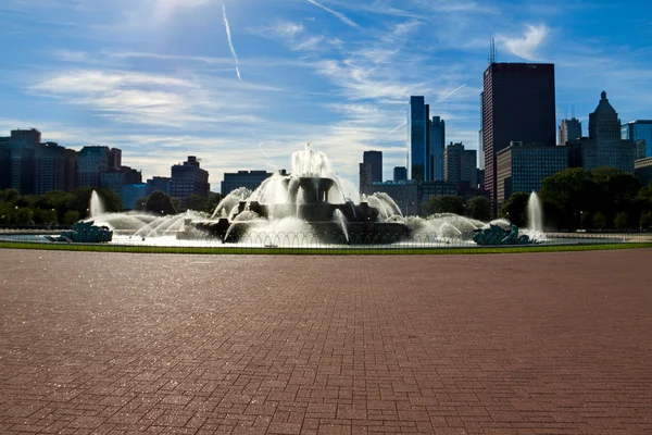 Fonte de Buckingham, Chicago — Fotografia de Stock