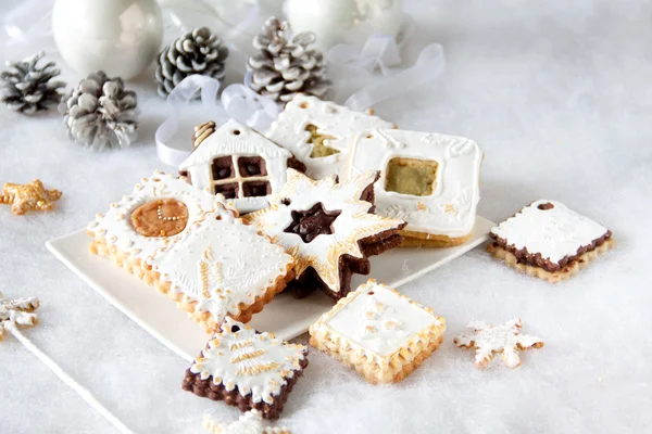 Homemade Christmas cookies — Stock Photo, Image