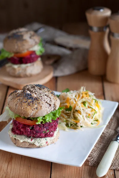 Veganes Fast Food — Stockfoto