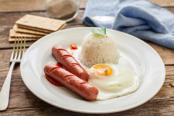 Egg for breakfast — Stock Photo, Image
