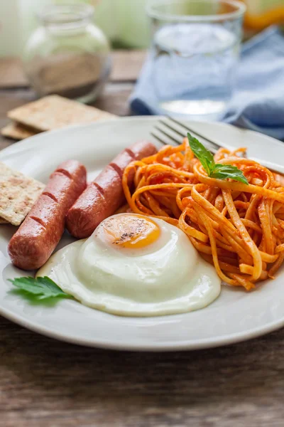 Egg for breakfast — Stock Photo, Image