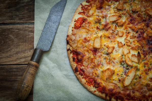 Italian food pizza — Stock Photo, Image