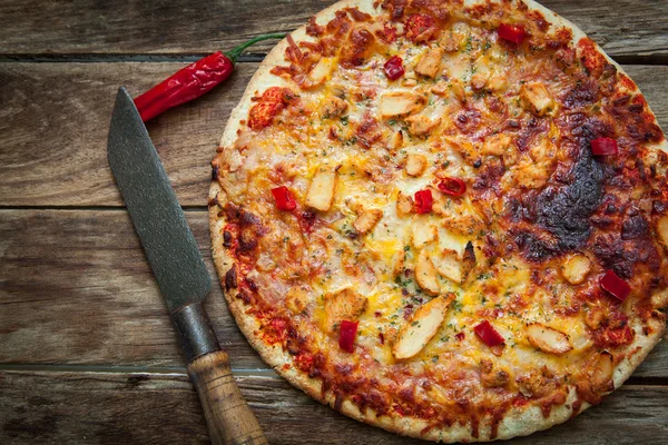 Italian food pizza — Stock Photo, Image