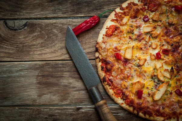 Italian food pizza — Stock Photo, Image