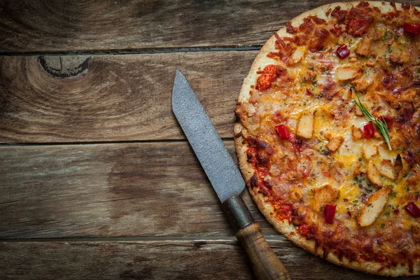 Italian food pizza — Stock Photo, Image