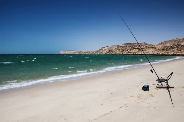 Fishing in sea — Stock Photo, Image