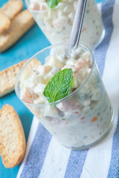 Potato salad — Stock Photo, Image