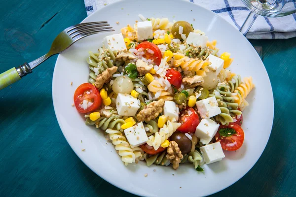 Pasta salad — Stock Photo, Image