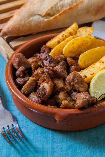 Estilo frito de cerdo — Foto de Stock