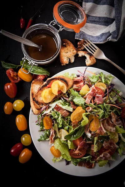 Tomatensalade — Stockfoto