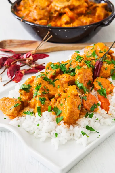 Chicken curry — Stock Photo, Image