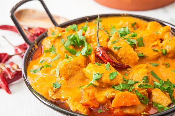 Curry di pollo Immagine Stock