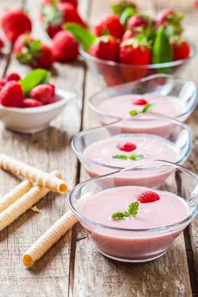 Berry milkshake — Stock Photo, Image