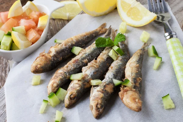 Fried fish — Stock Photo, Image