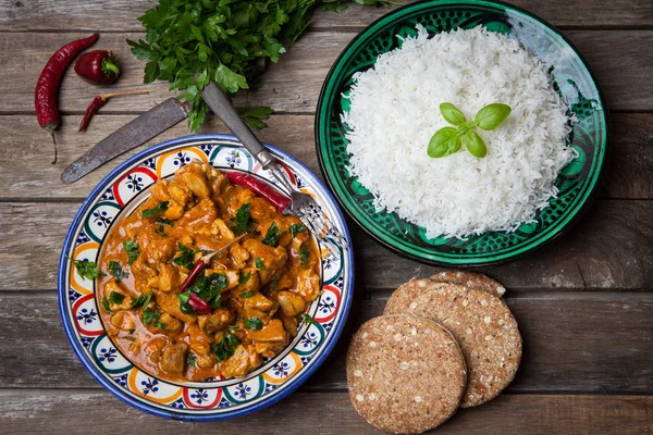 Kyckling curry — Stockfoto