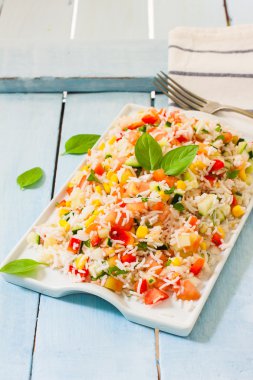 pirinç salatası