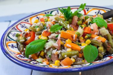 Pirinç İtalyan salatası