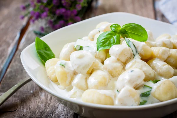Italian pasta on bowl — Stock Photo, Image