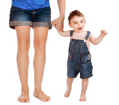 İlk bebek adımları 