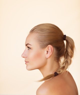 Şehvetli bir kadın portresi