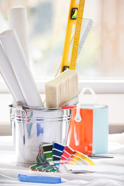 Tools for home renovation Stock Photo