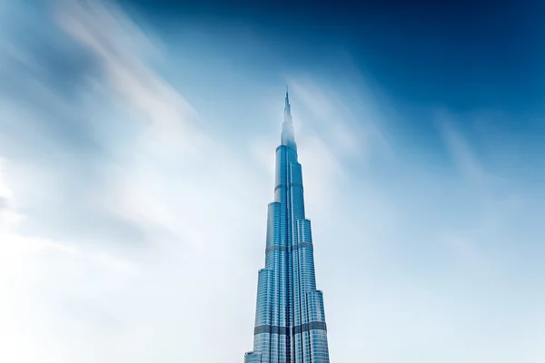 Monumento histórico de Burj Khalifa Dubai — Foto de Stock