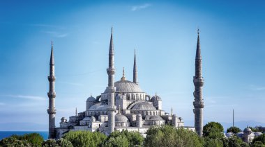istanbul 'un Sultanahmet Camii