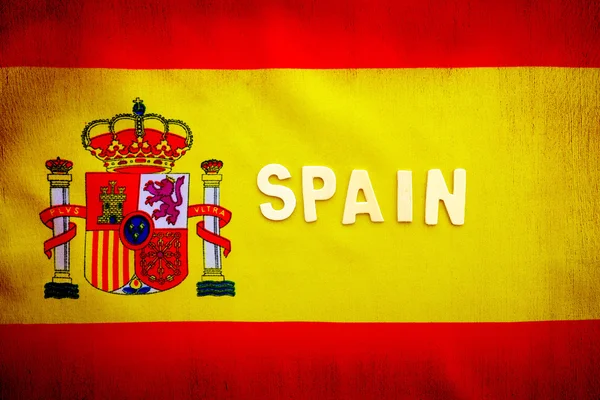 Bandera de España — Foto de Stock