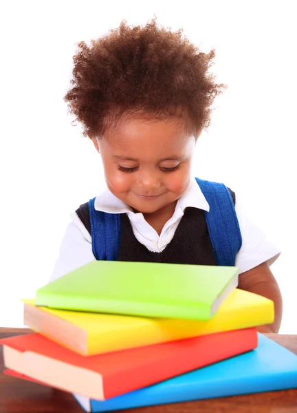 Pequeño chico inteligente — Foto de Stock