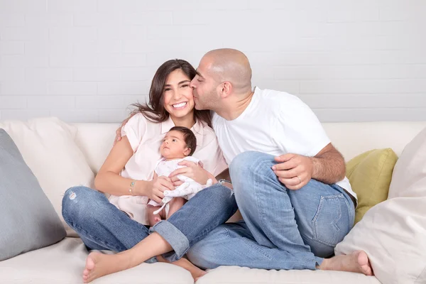 Liebendes Familienkonzept — Stockfoto