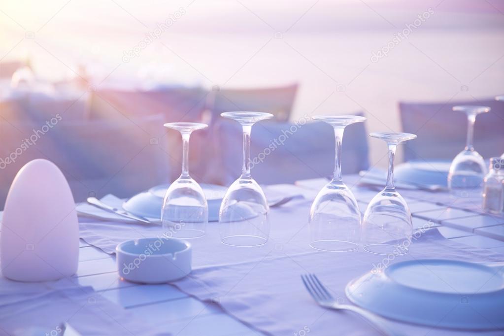Luxury Table Setting Stock Photo By, High End Table Settings