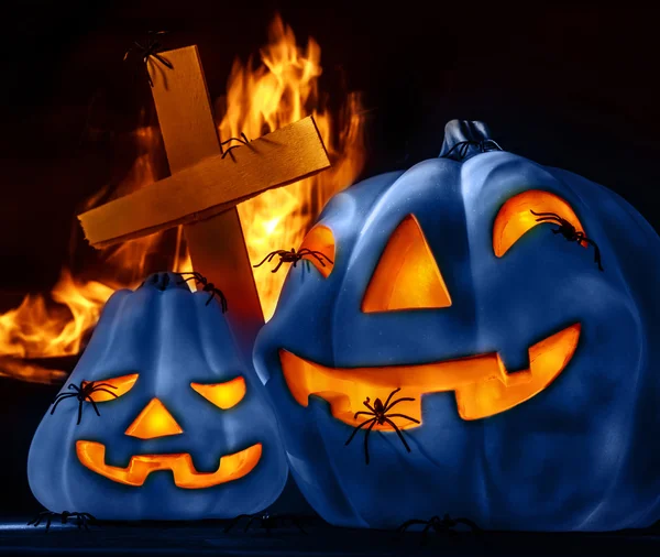Traditionelle Halloween-Dekoration — Stockfoto