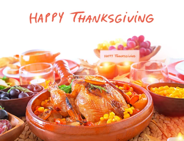 Happy Thanksgiving day — Stock Photo, Image