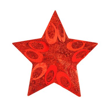 Dekoratif Noel yıldızı 