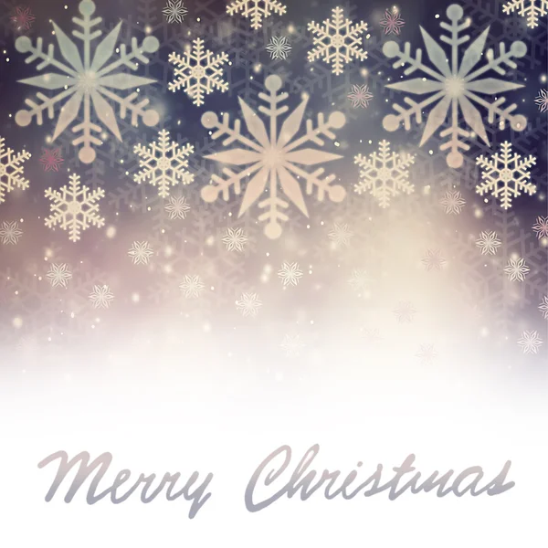 Veselé vánoční přáníčko — Stock fotografie